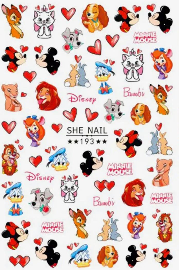 Nail Art Stickers - MMouse