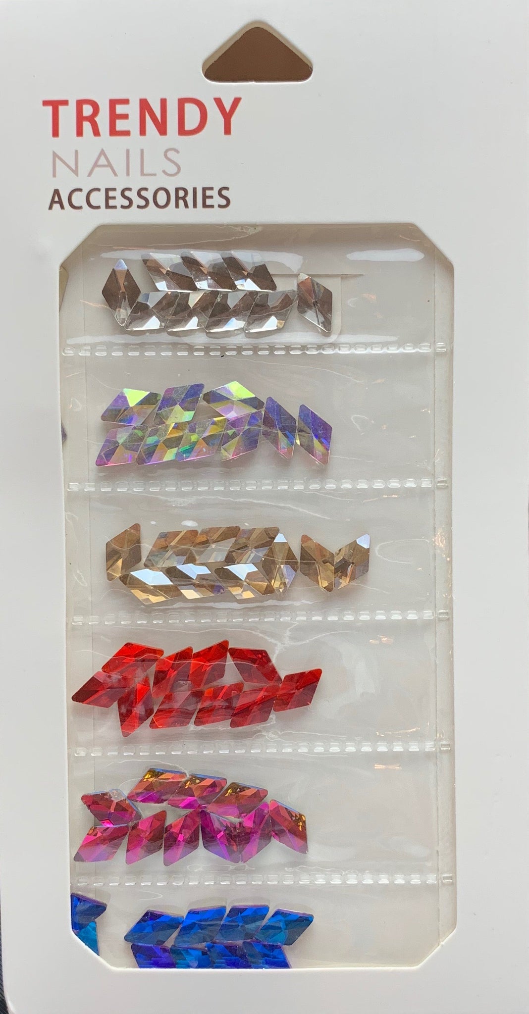 Multi Color Shaped Crystals