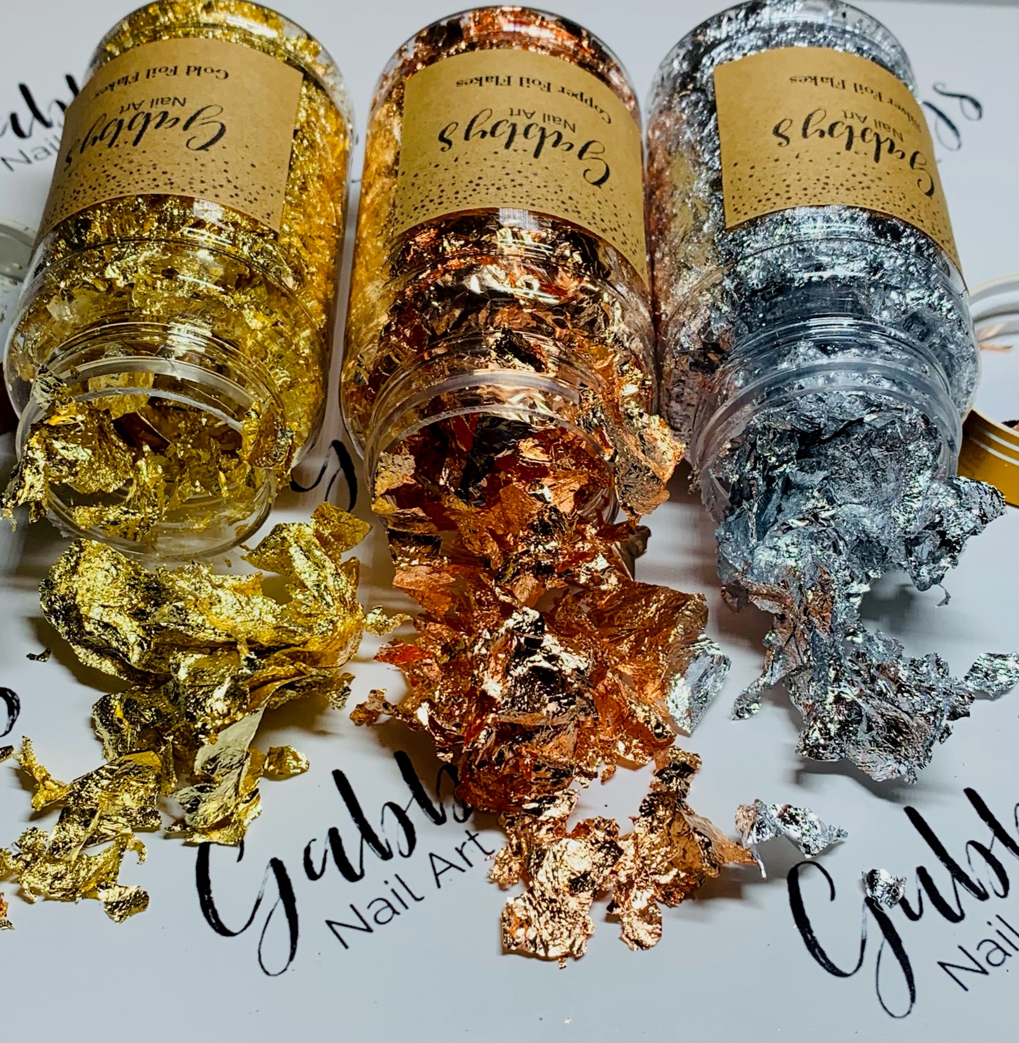 Gold / Silver / Copper Foil Flakes
