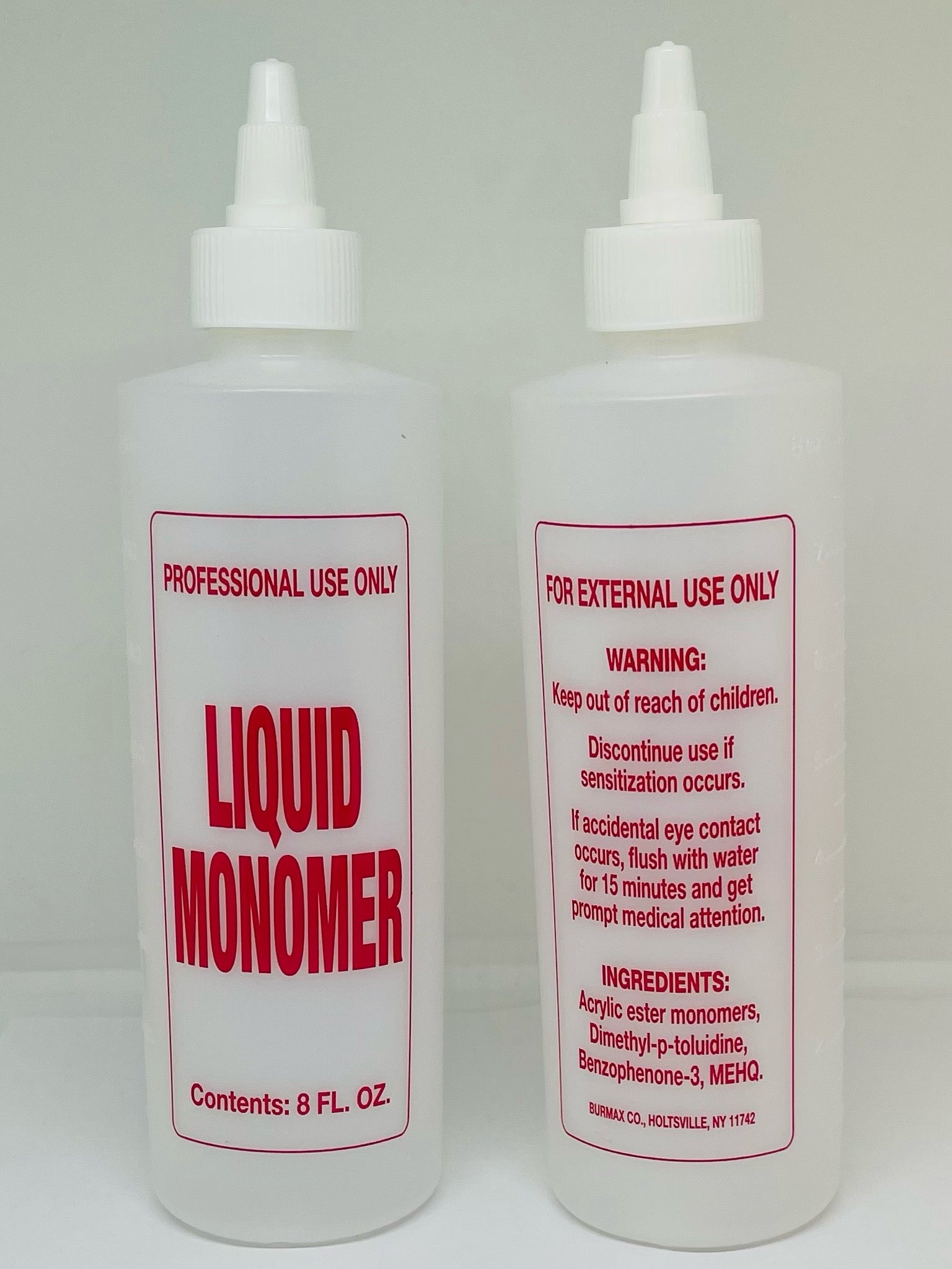 Empty Bottle for Liquid Monomer