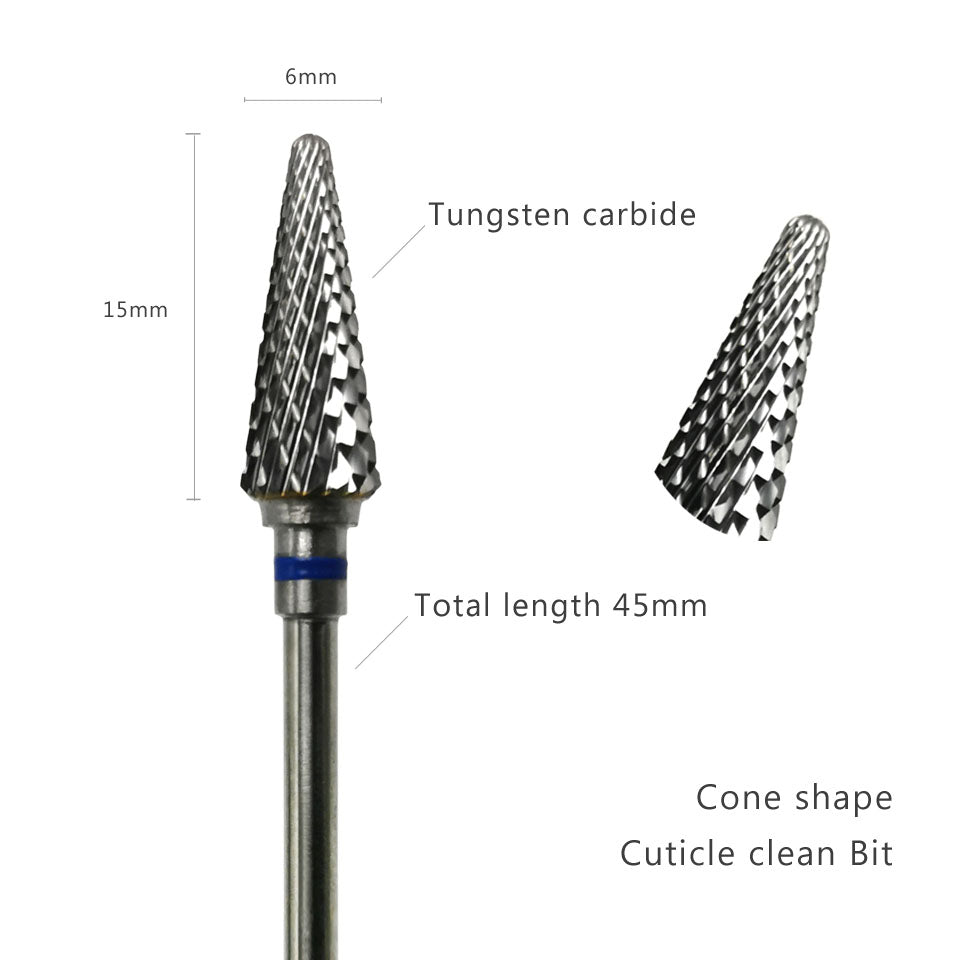 Perfect Cone Cuticle Carbide Bit