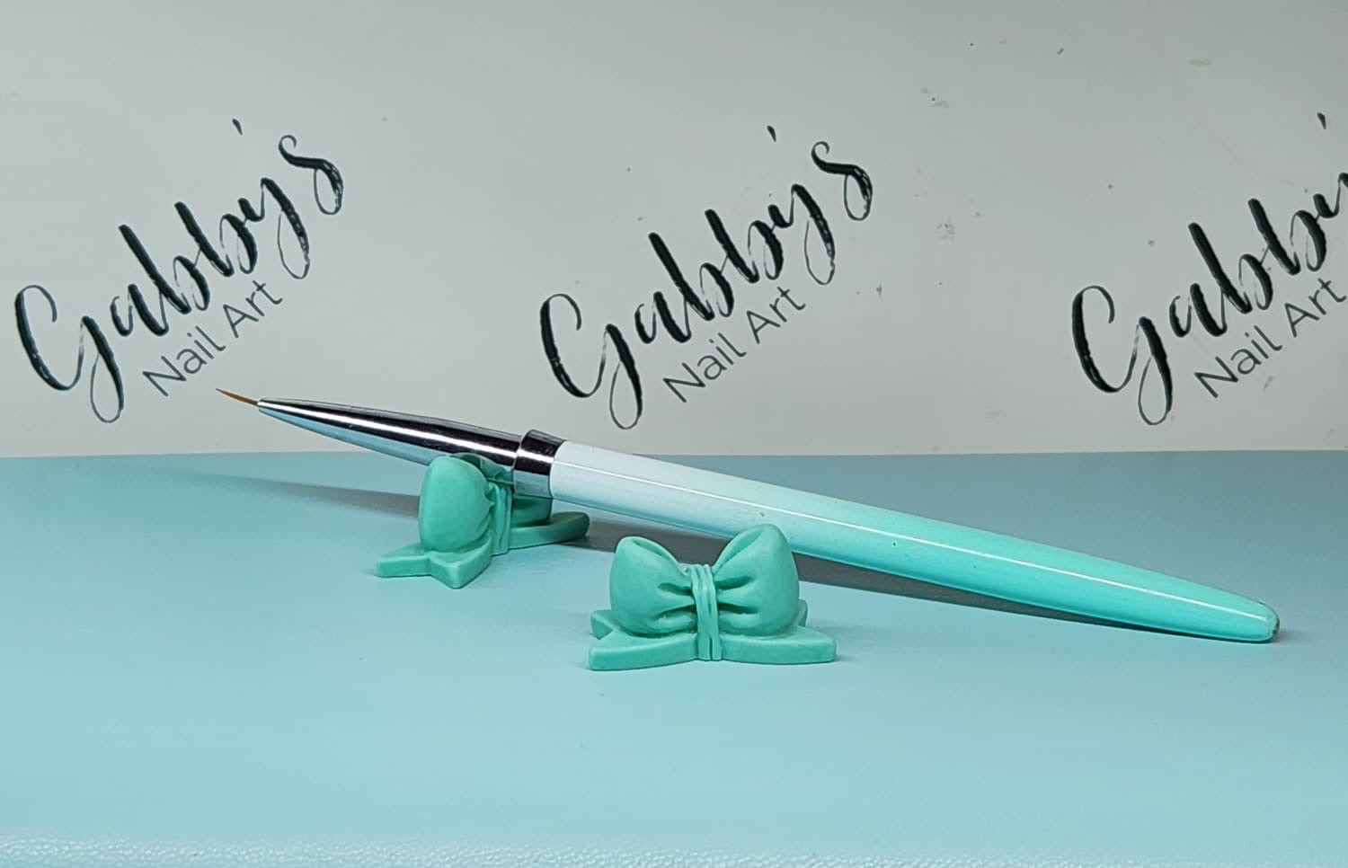 Bowknot Nail Brush Holder