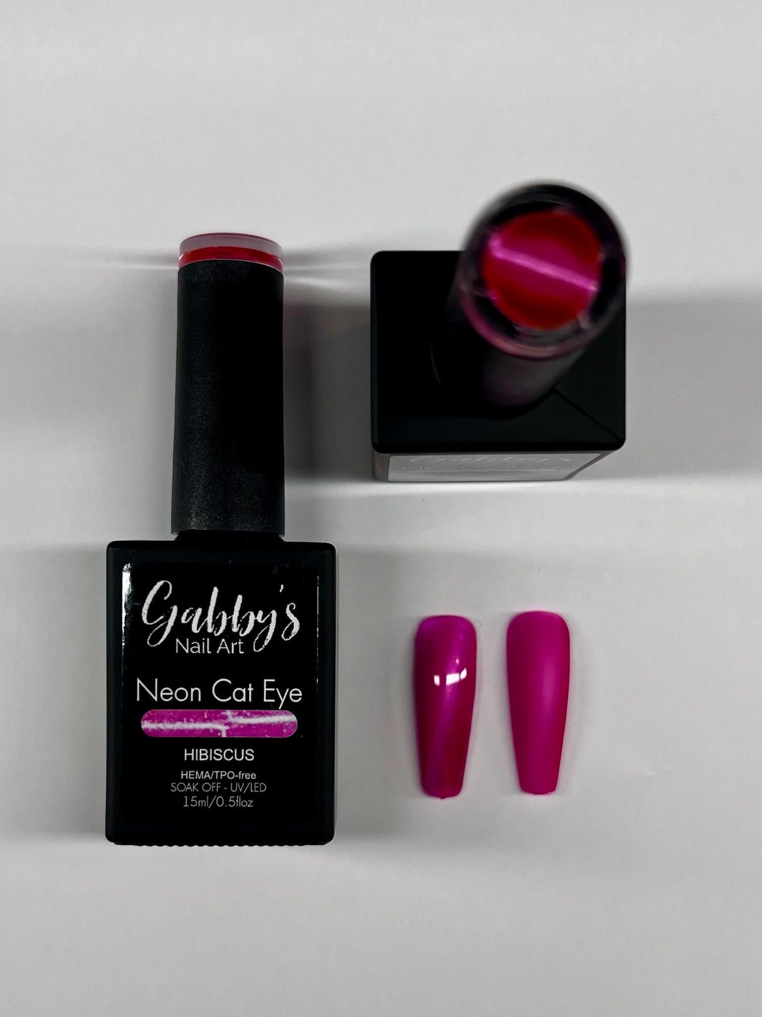 Cateye Gel Polish - Hibiscus
