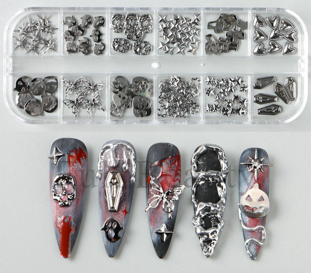 Multi Style Metal Charms Box#02