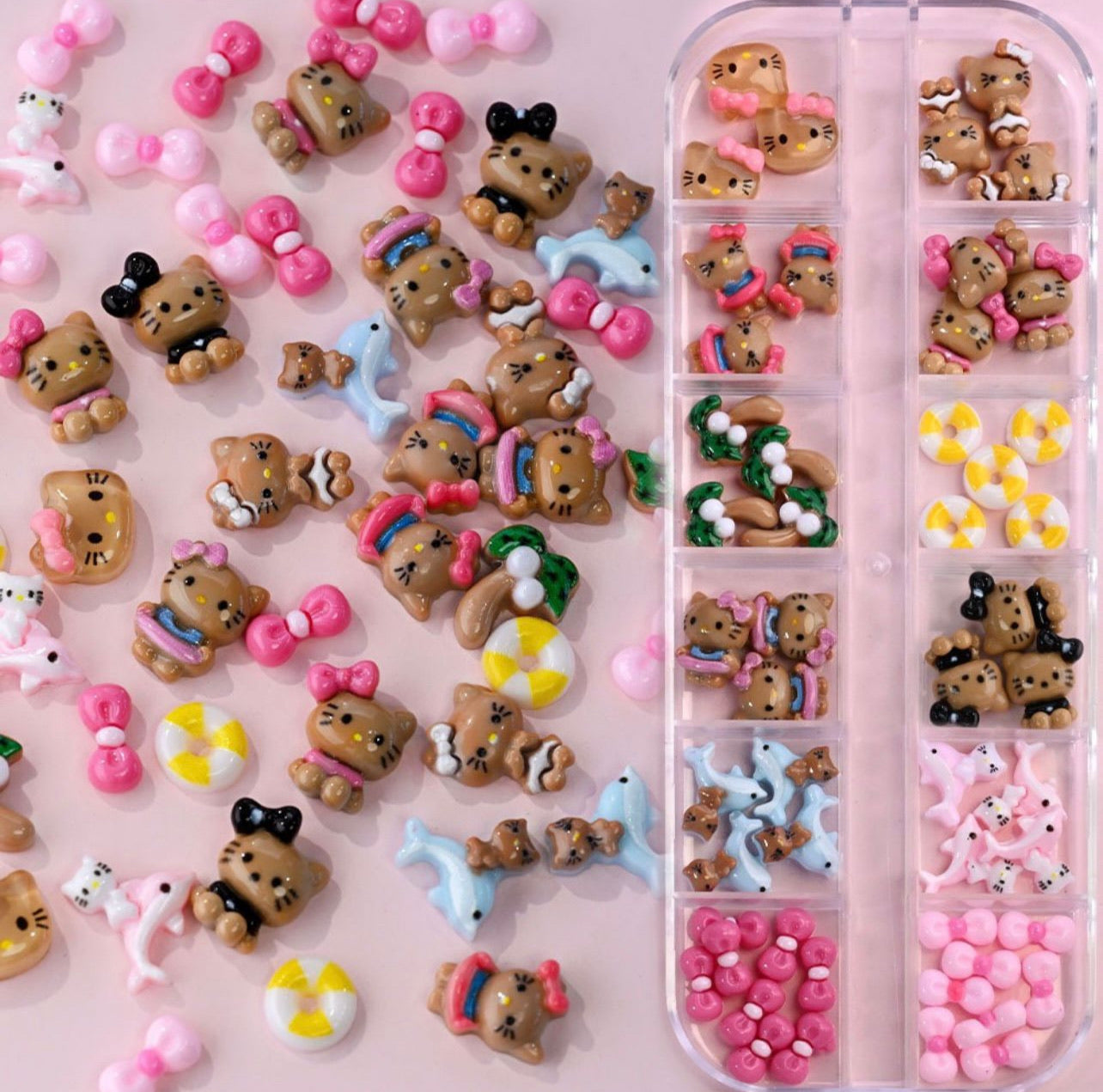 Kitty Fun Nail Art Box #01