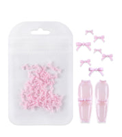 Mini Resin Bows - Pink