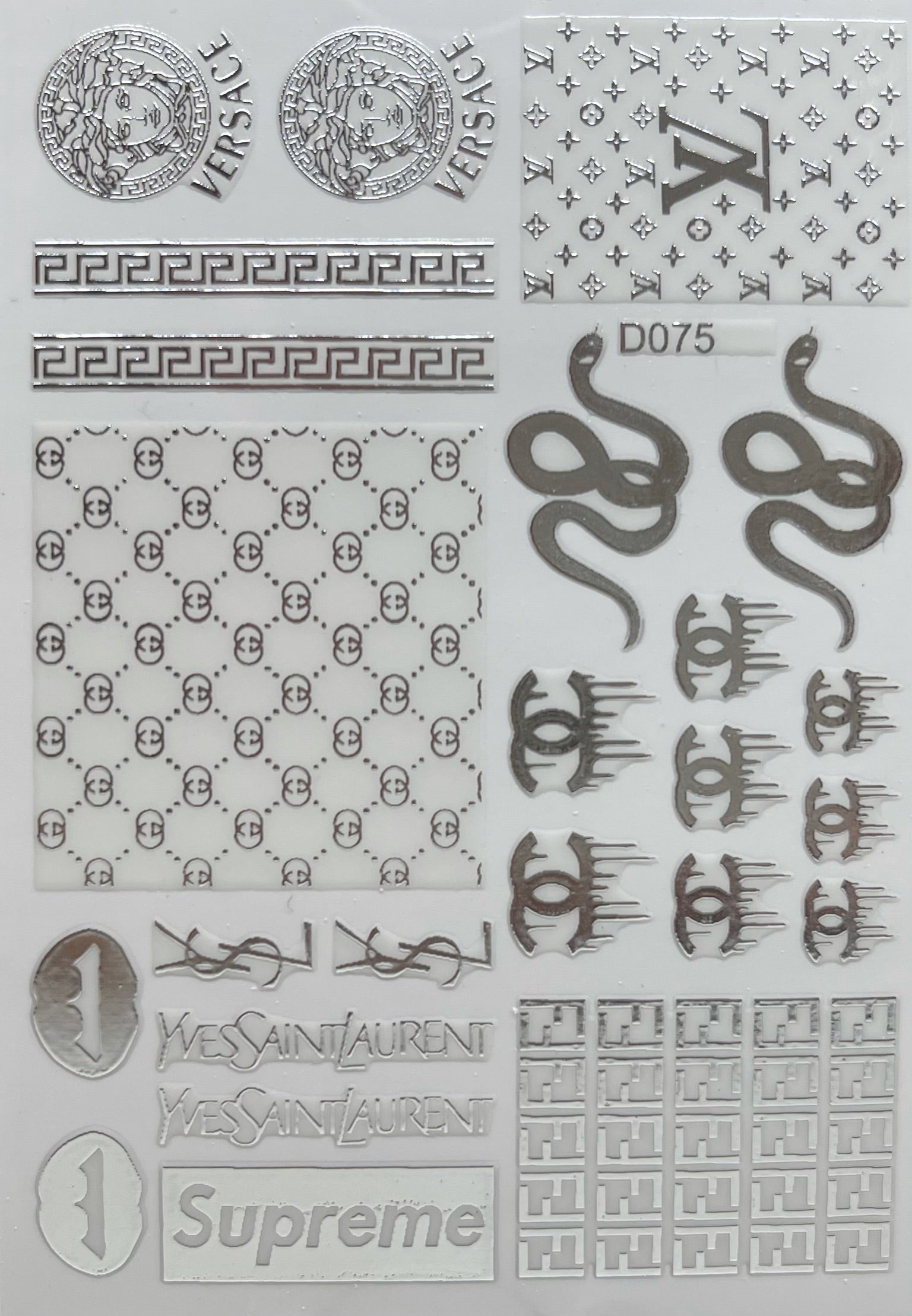 Nail Art Stickers Style #1