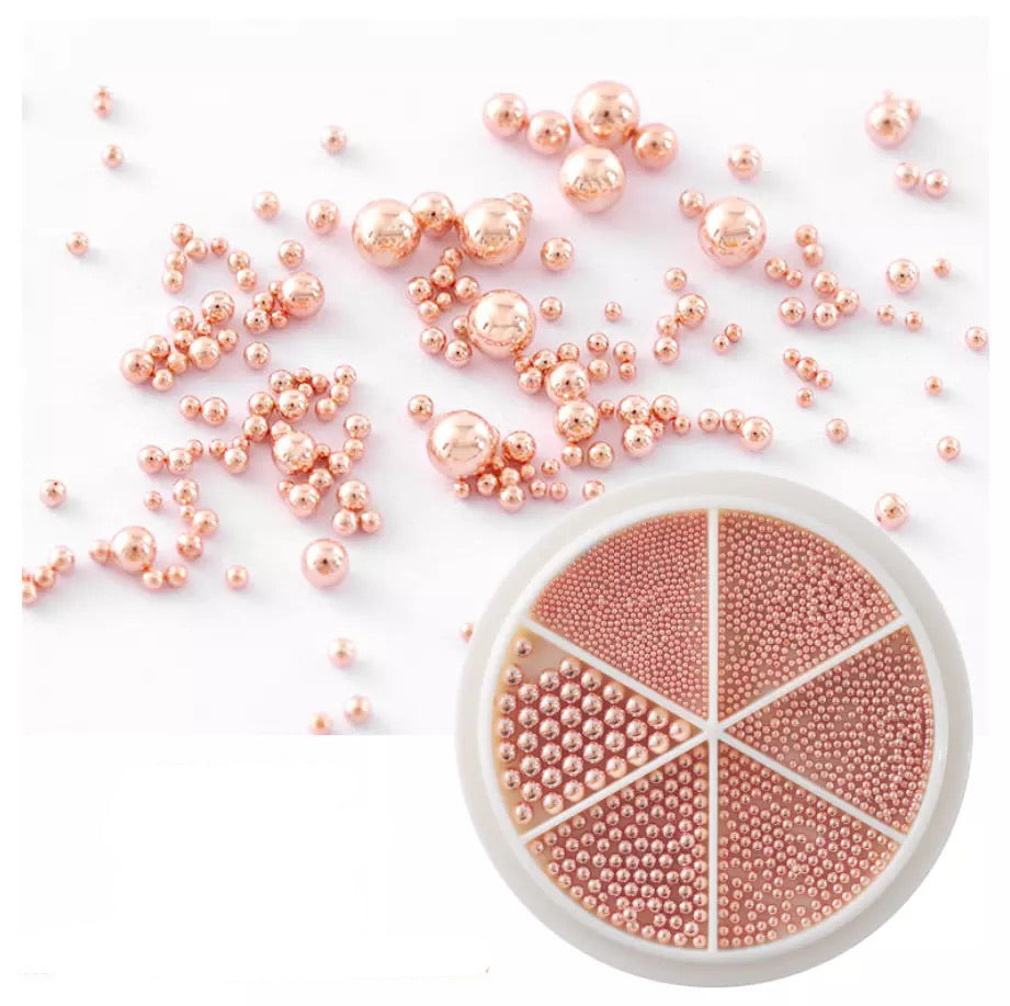 Mixed Sizes Metal Micro Beads