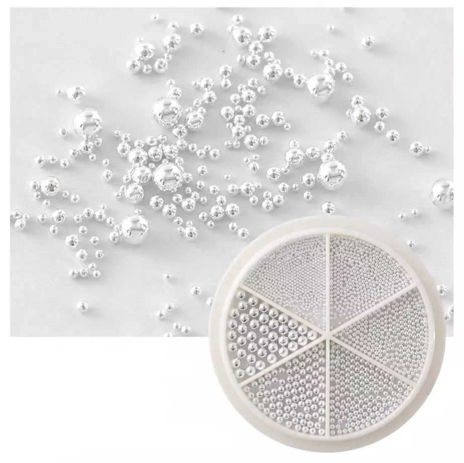 Mixed Sizes Metal Micro Beads