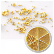 Mixed Sizes Metal Micro Beads