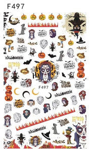 Halloween Nail Art Stickers