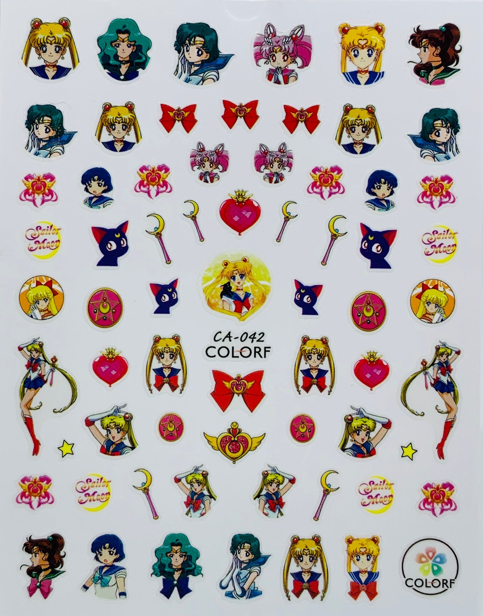 Anime Nail Art Stickers