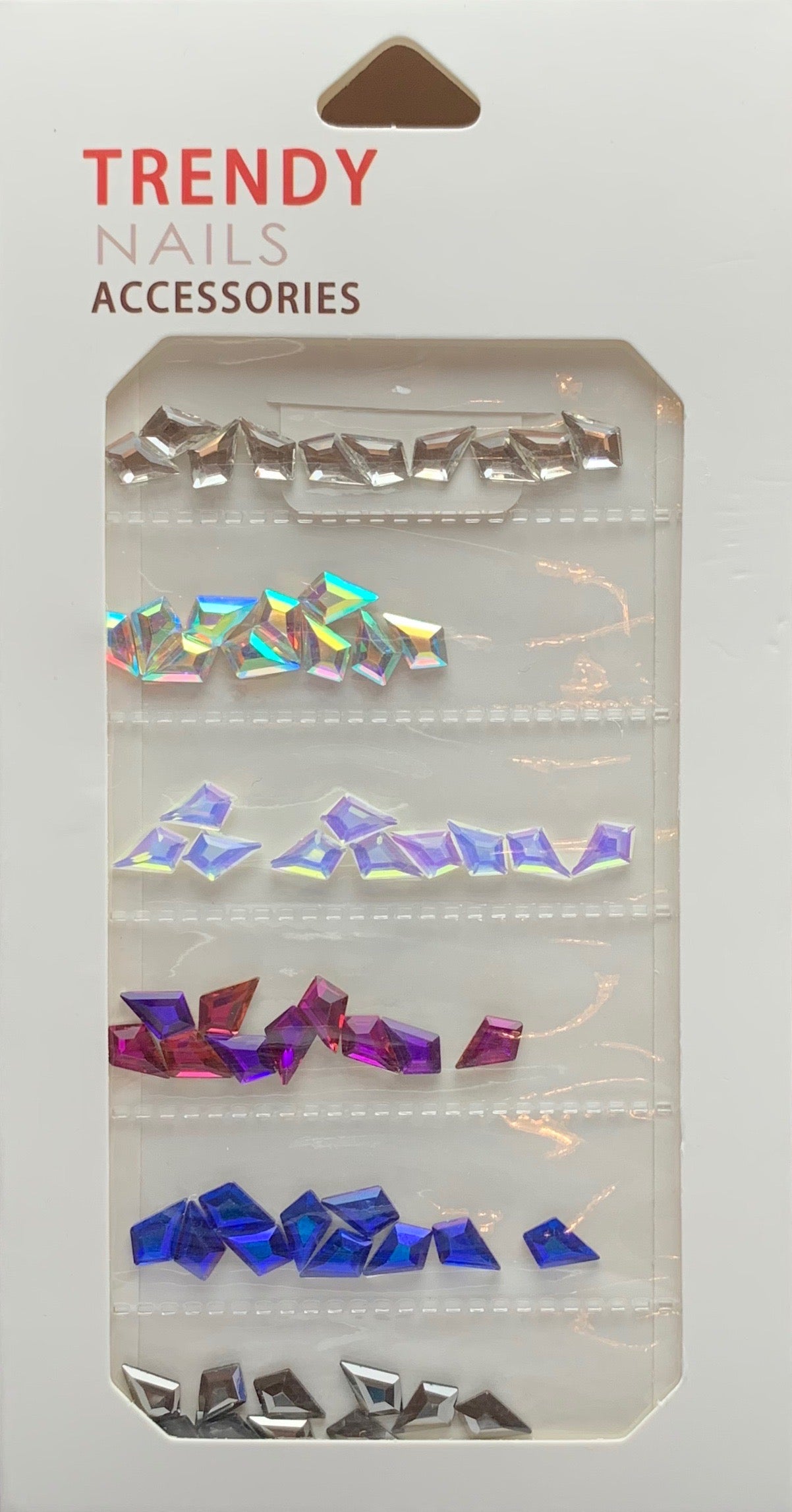 Multi Color Shaped Crystals