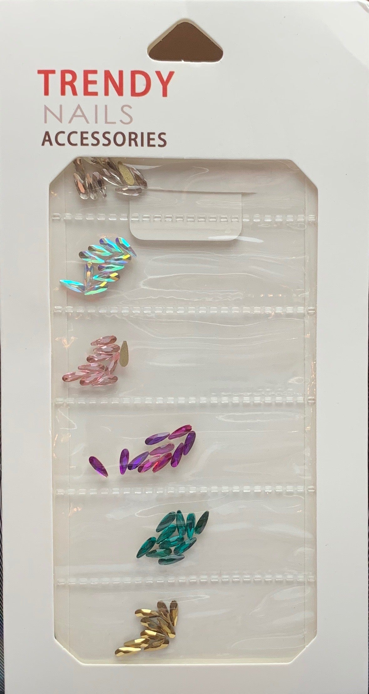Multi Color Shaped Crystals