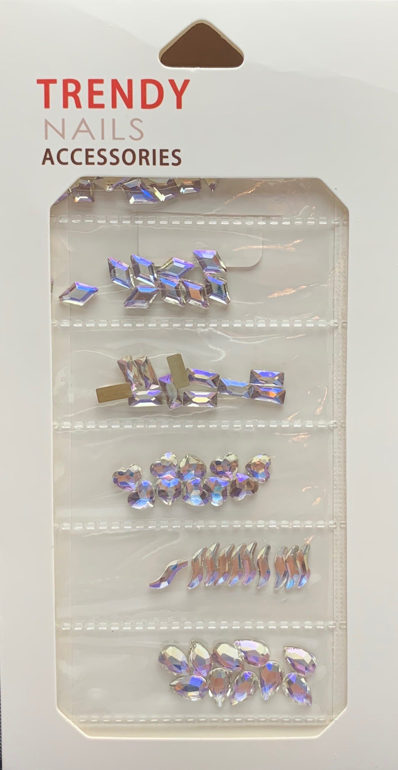 Crystals Multi Shape Clear
