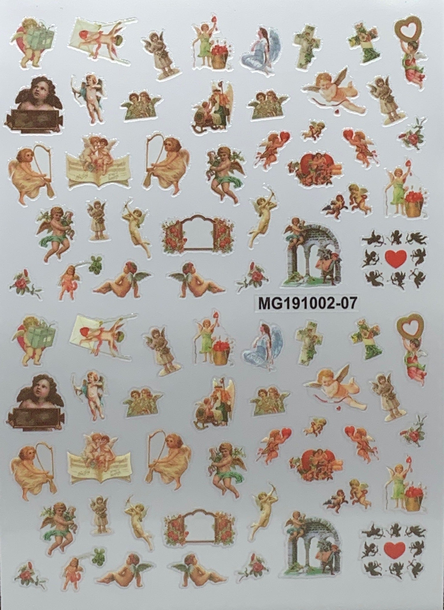 Nail Art Angel/Cherub Stickers