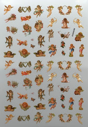 Nail Art Angel/Cherub Stickers