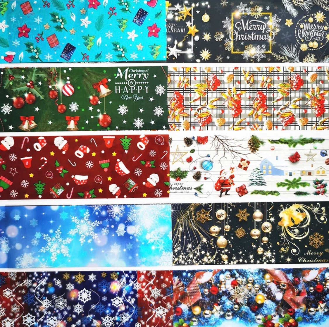 Christmas Foil Transfer