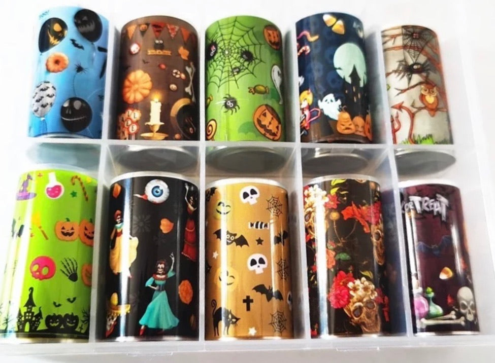 Halloween Foil Transfer