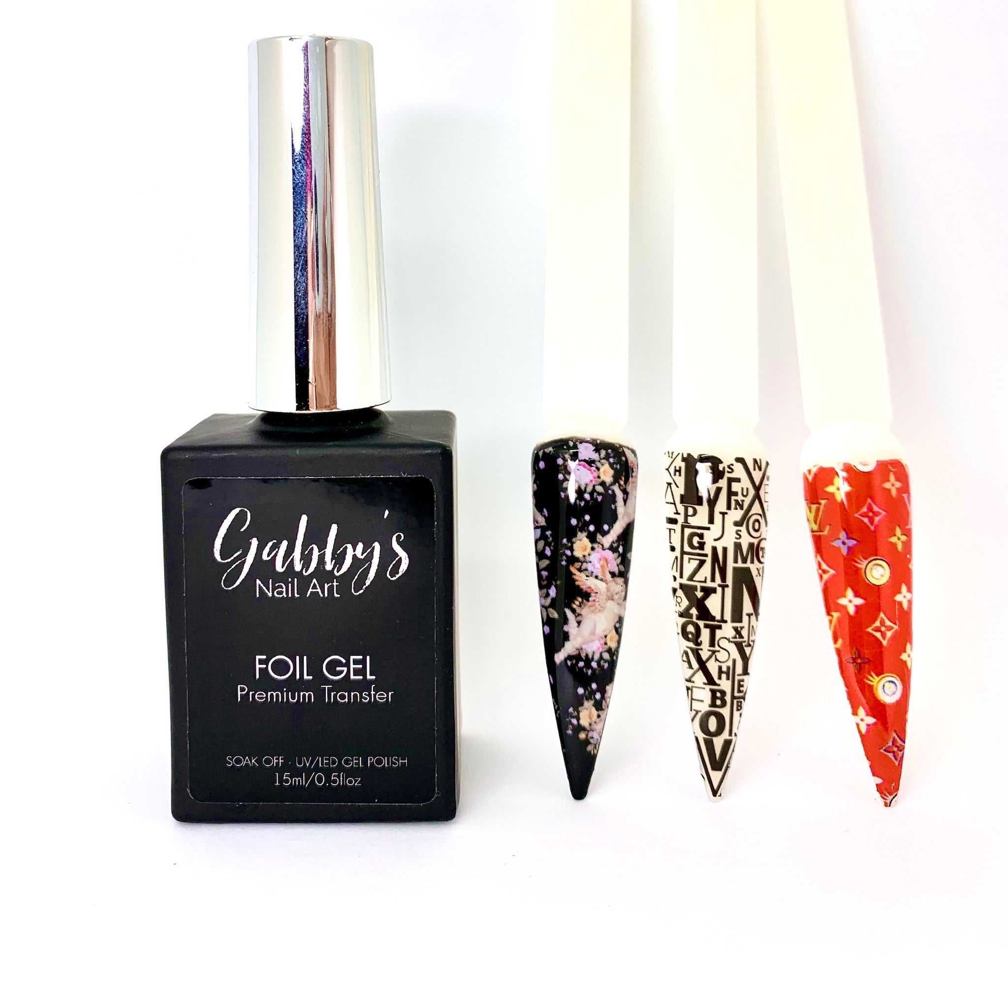 Foil Transfer Gel Glue – Gabby's Nail Art