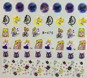 Anime Nail Art Water Transfer