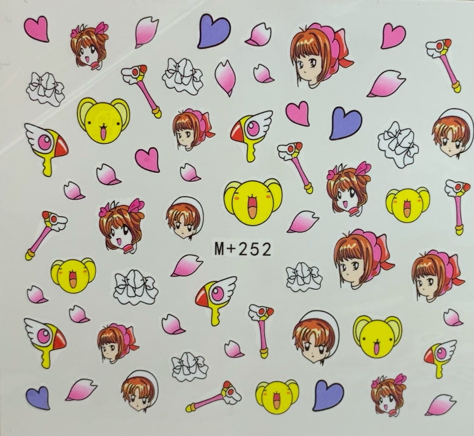 Anime Nail Art Water Transfer