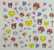 Anime Nail Art Water Transfer