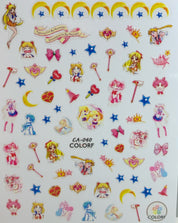 Anime Nail Art Stickers