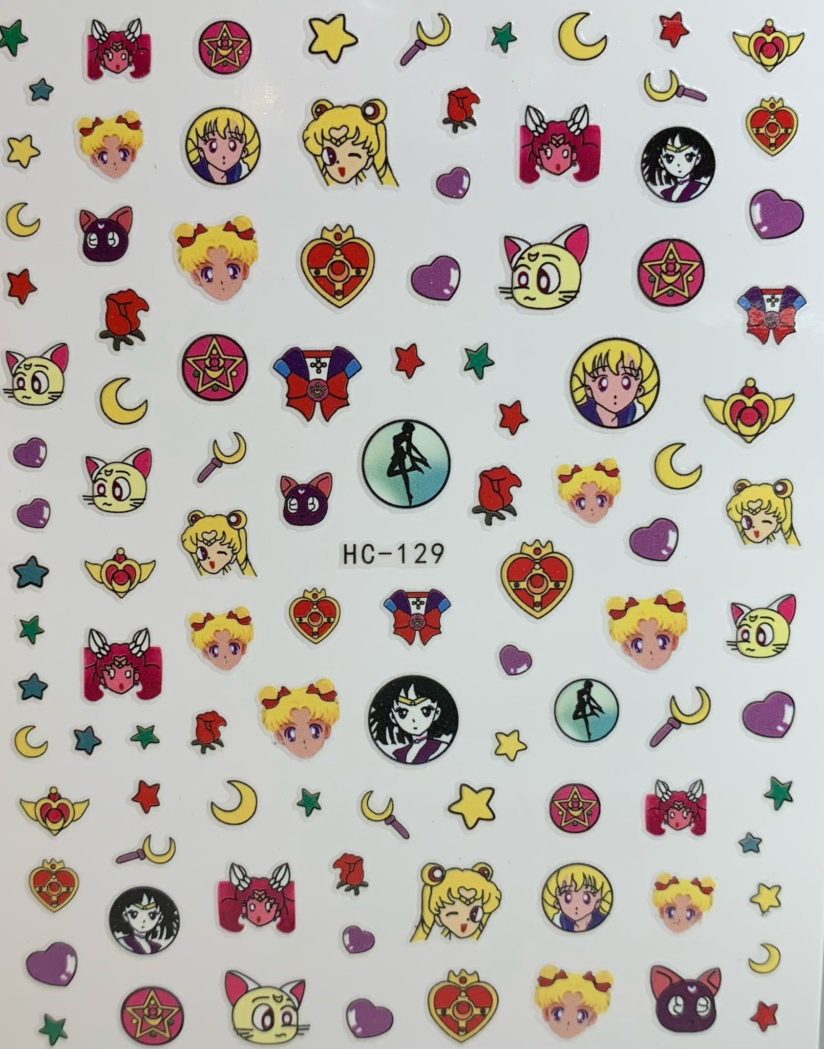 Anime Nail Art Stickers