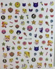 Anime Nail Art Stickers
