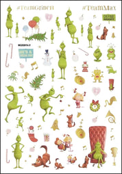 Nail Art Stickers - Christmas