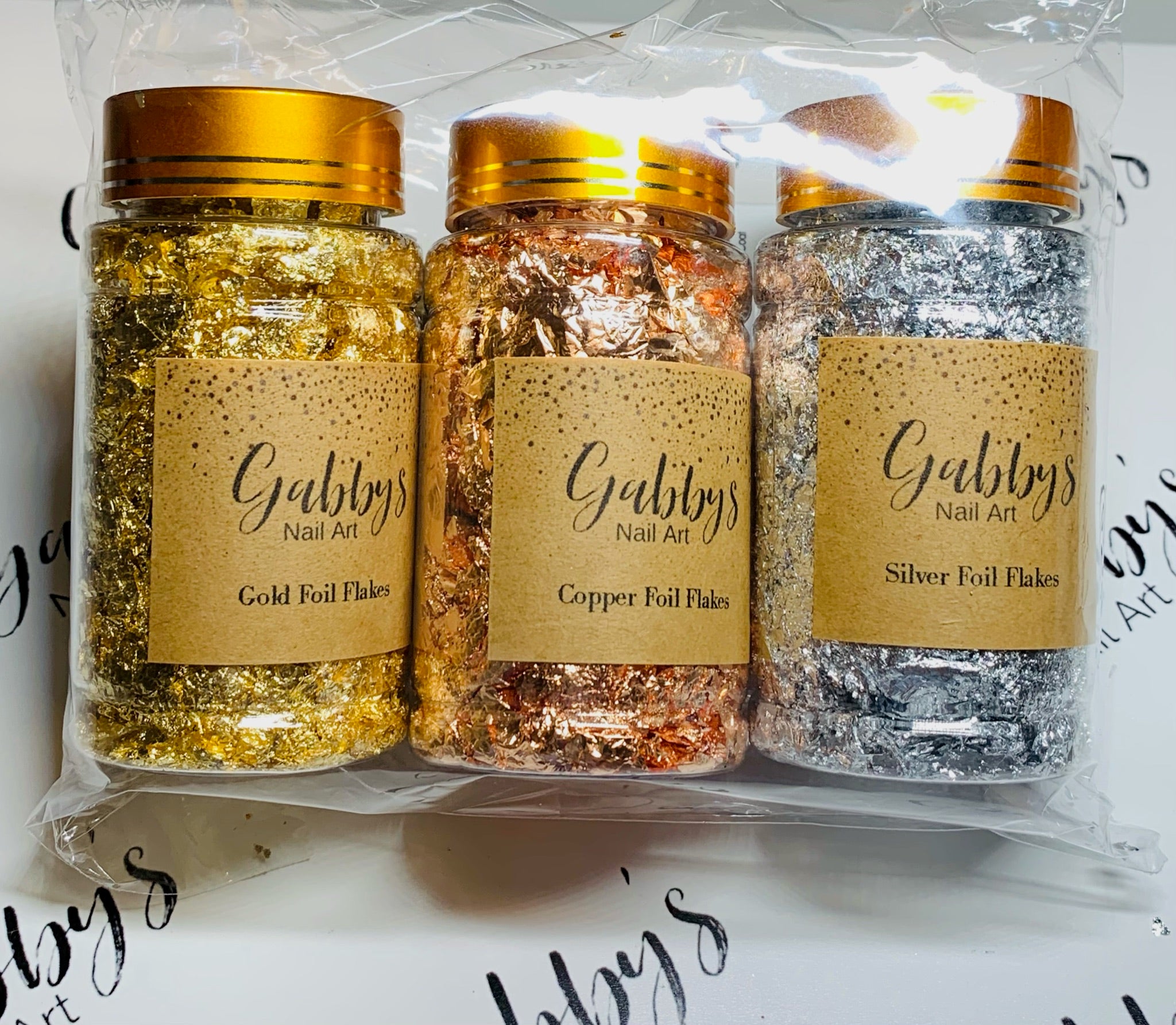 Gold / Silver / Copper Foil Flakes