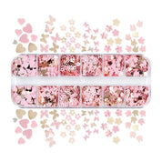 Pink & Gold Glitter Box