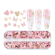 Pink & Gold Glitter Box