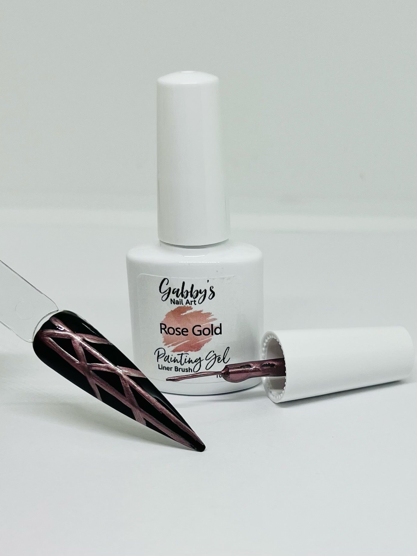 Metallic Rose Gold Painting Gel