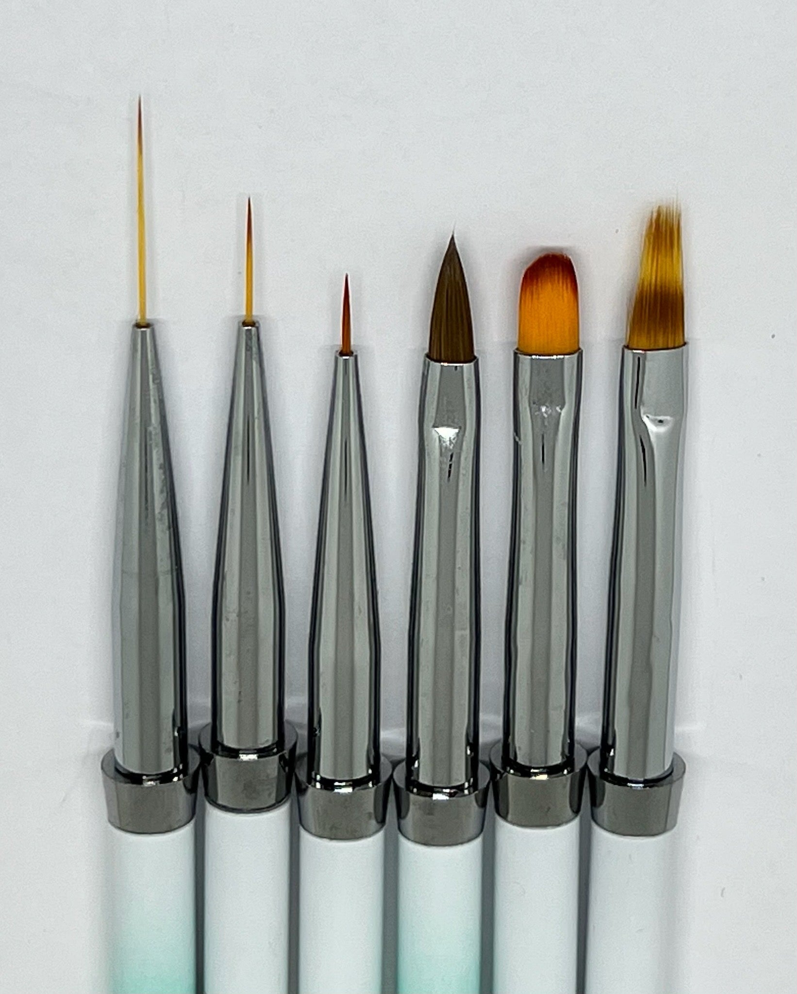 French Stripe Nail Art Nail Line Brush Set 3D Tips Drawing Pen UV Gel  Painting | eBay