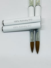White Barrel Kolinsky Brush