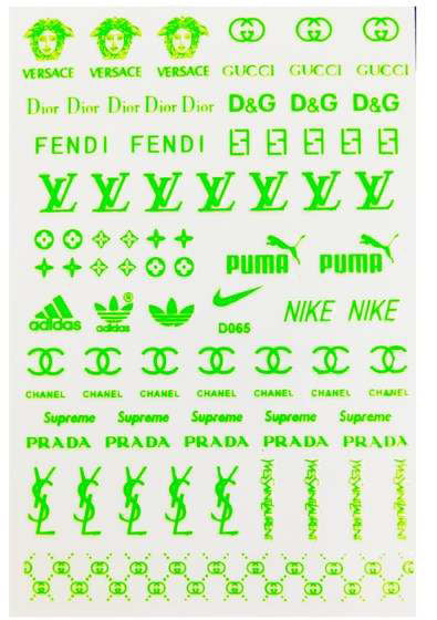Neon Green Stickers