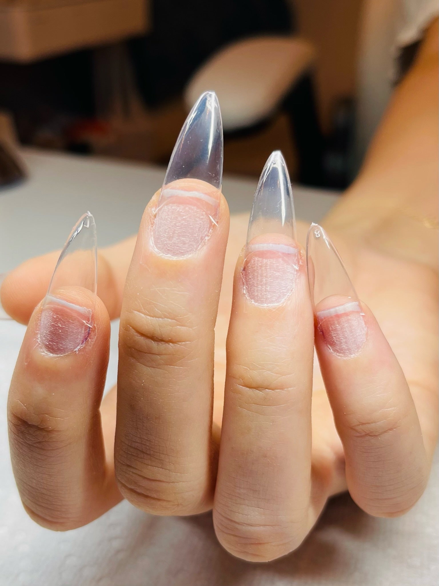 Almond Shape Nail Tips