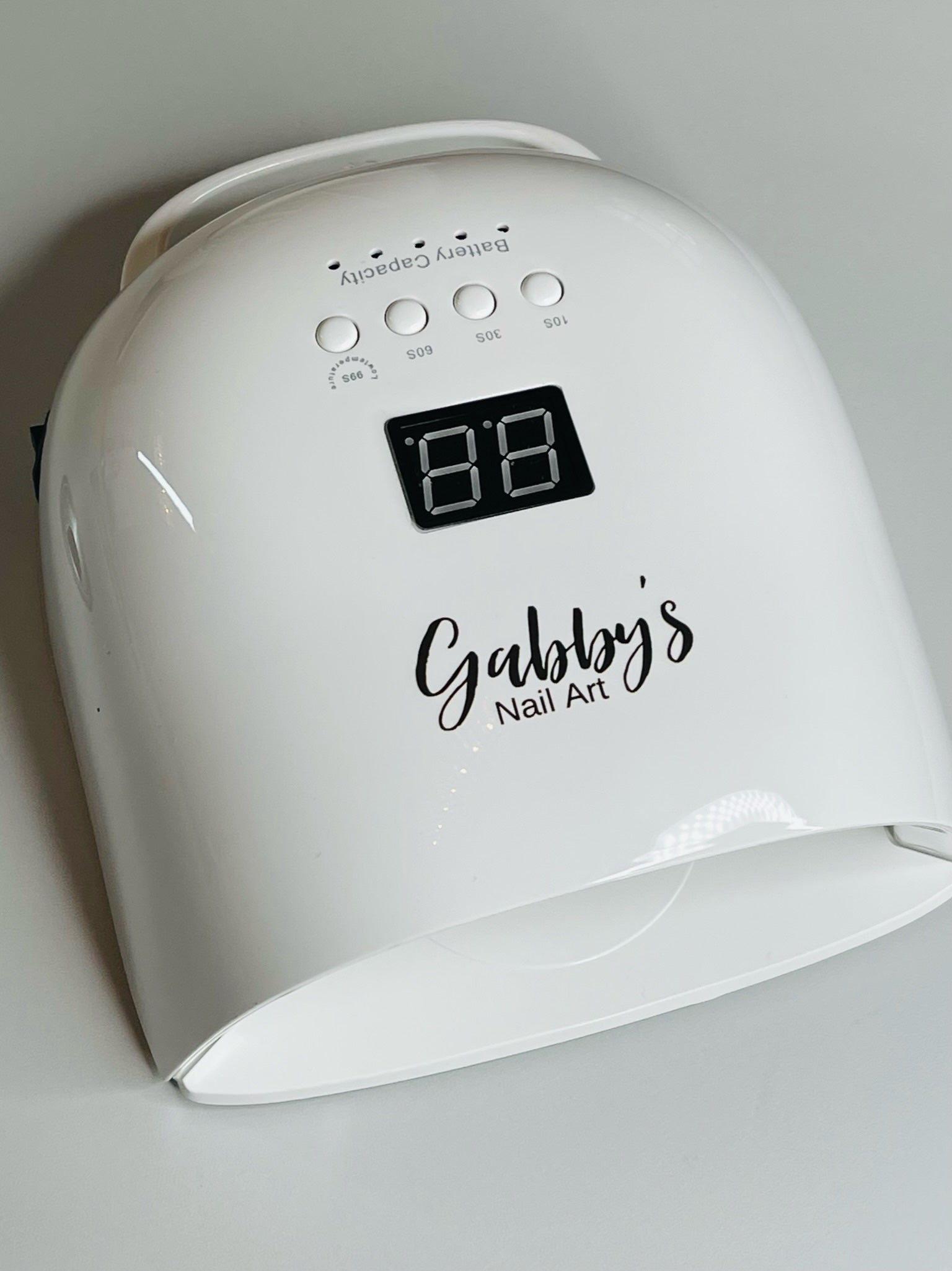 Portable Rechargeable Nail Lamp - White